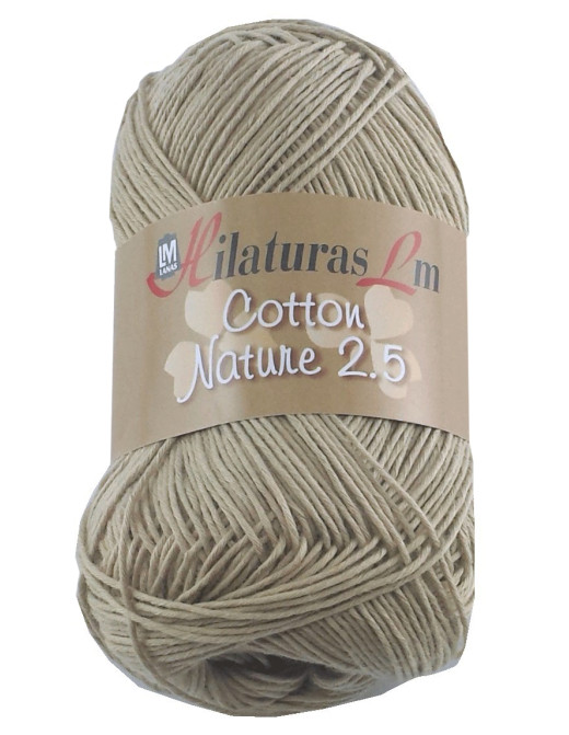 Cotton Nature 2.5 de Hilaturas LM 4108