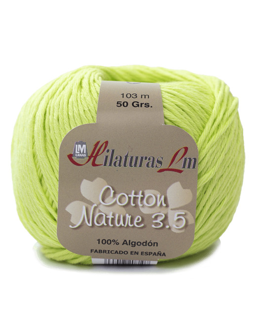 Cotton Nature 3.5 de Hilaturas LM 4114