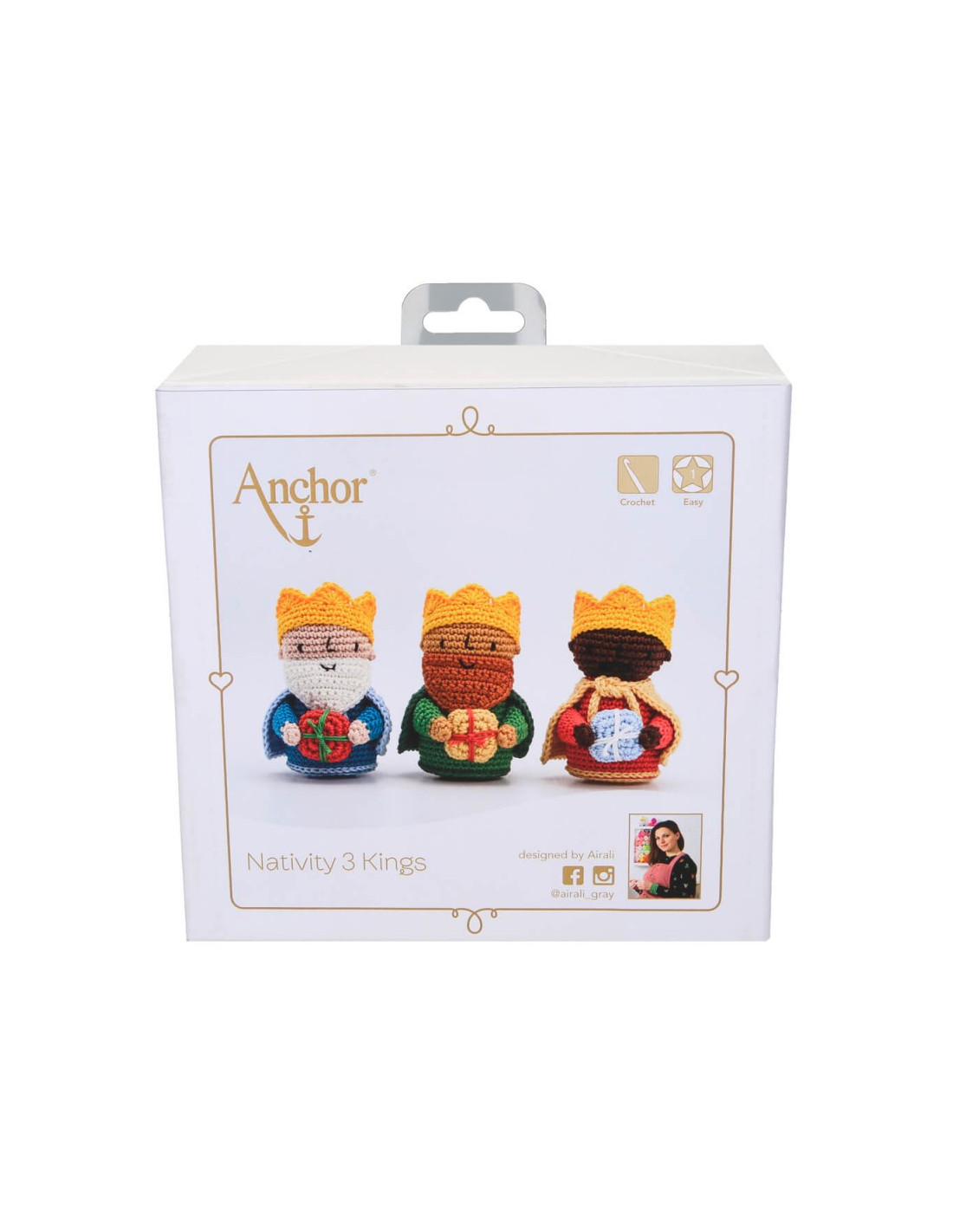 Kit Amigurumi Reyes Magos de Anchor